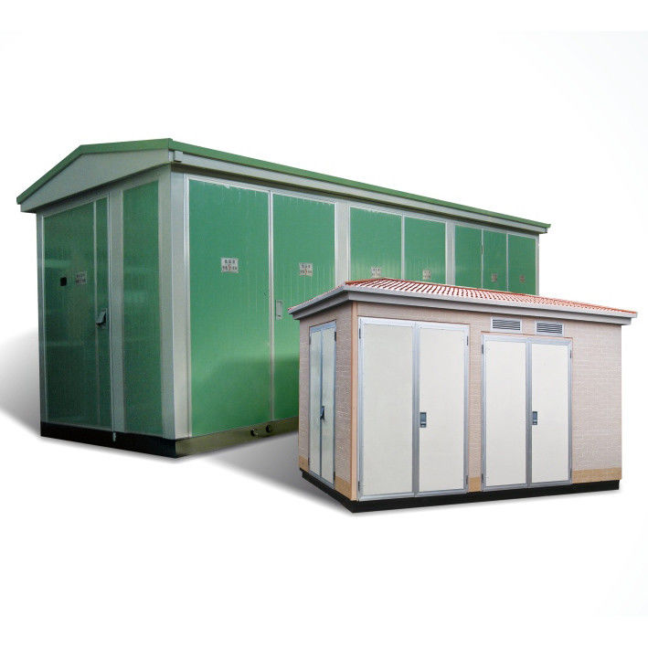 पैड-माउंटेड सबस्टेशन ZBW प्रीफैब्रिकेटेड इलेक्ट्रिकल सबस्टेशन बॉक्स 30 - 1000KVA क्षमता अनुकूलित रंग आपूर्तिकर्ता